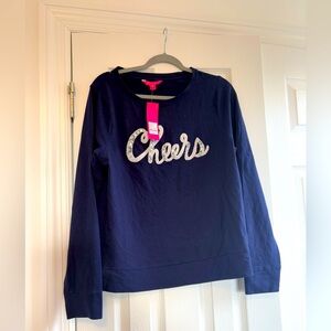 Lilly pulitzer cheers rami top. Xl. Bnwt